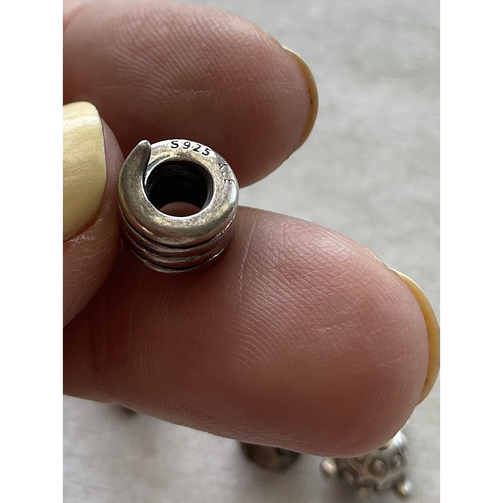 Pandora Lot Of 4 ALE 925 Sterling Silver Charm Snake Giraffe Turtle Dog - Picture 3 of 10